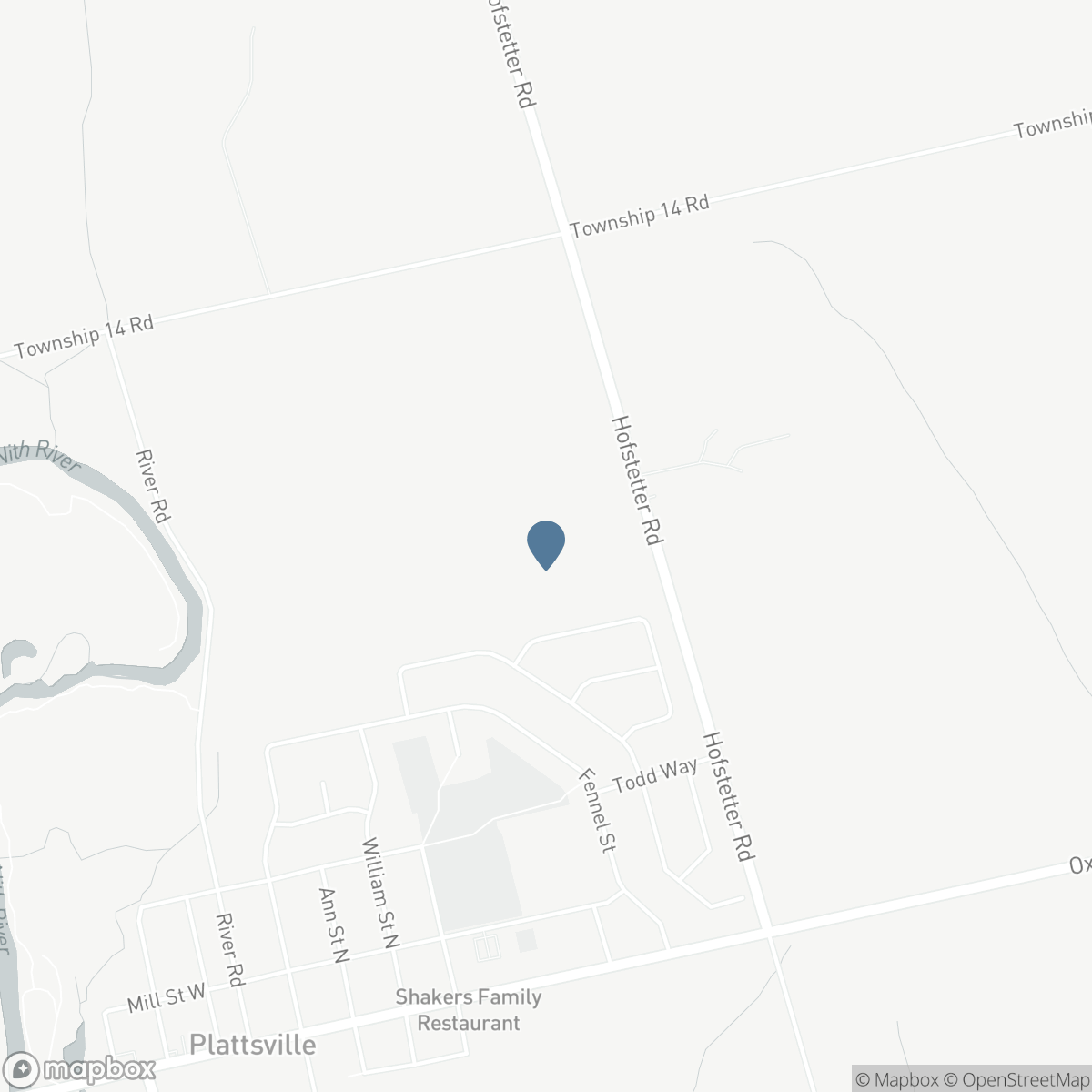 43 HILBORN Street, Blandford-Blenheim, Ontario N0J 1S0
